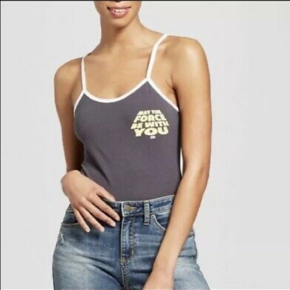 STAR WARS “MAY THE FORCE BE WITH YOU” bodysuit